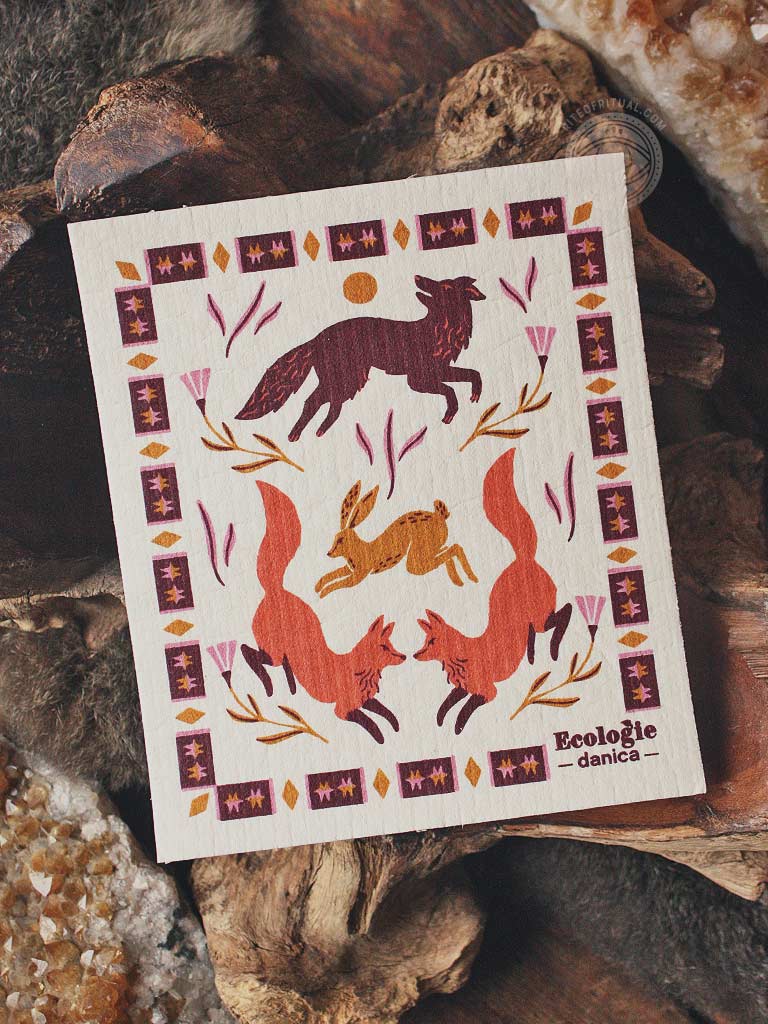 Folktale Swedish Dishcloth