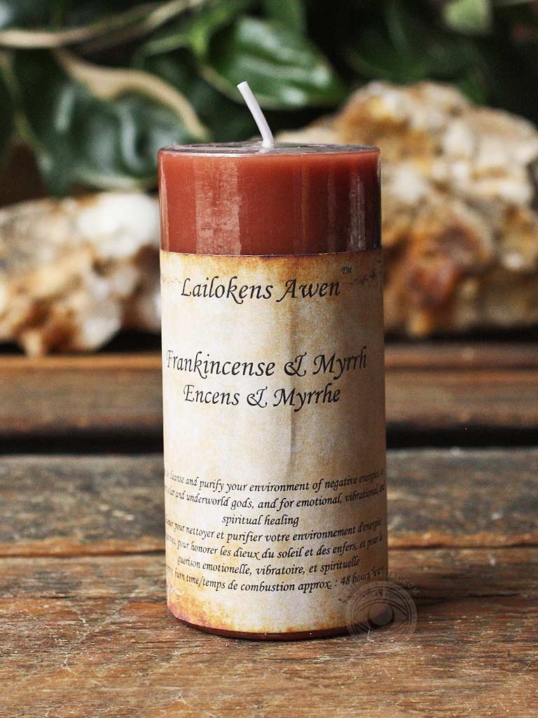 Frankincense & Myrrh Spell Candle