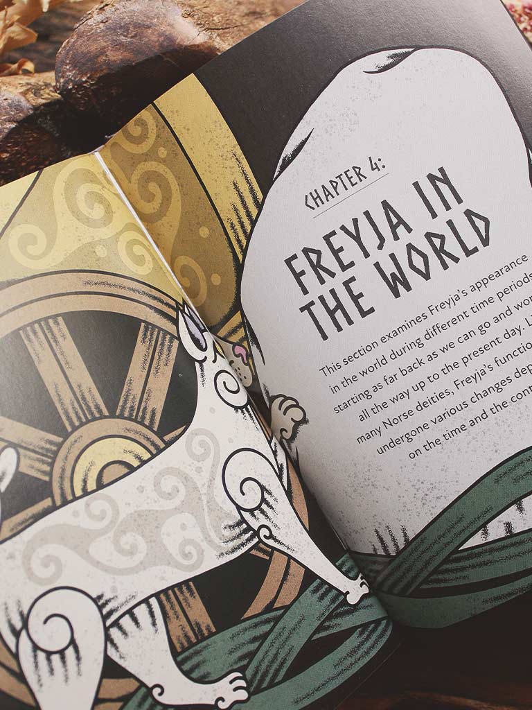 Freyja - An Illustrated Guide to the Goddess of Magic, Love, and War