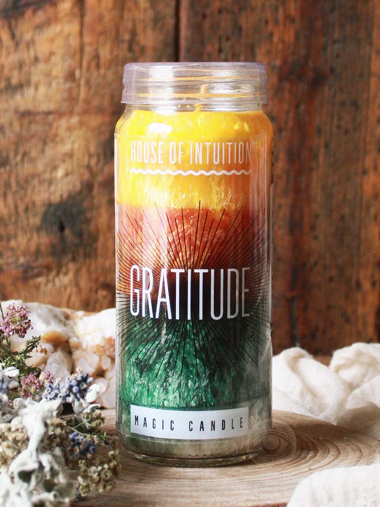 Gratitude Magic Candle - House of Intuition
