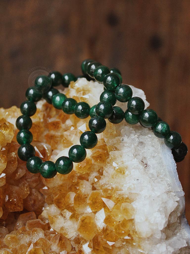 Green Jade Crystal Bracelet