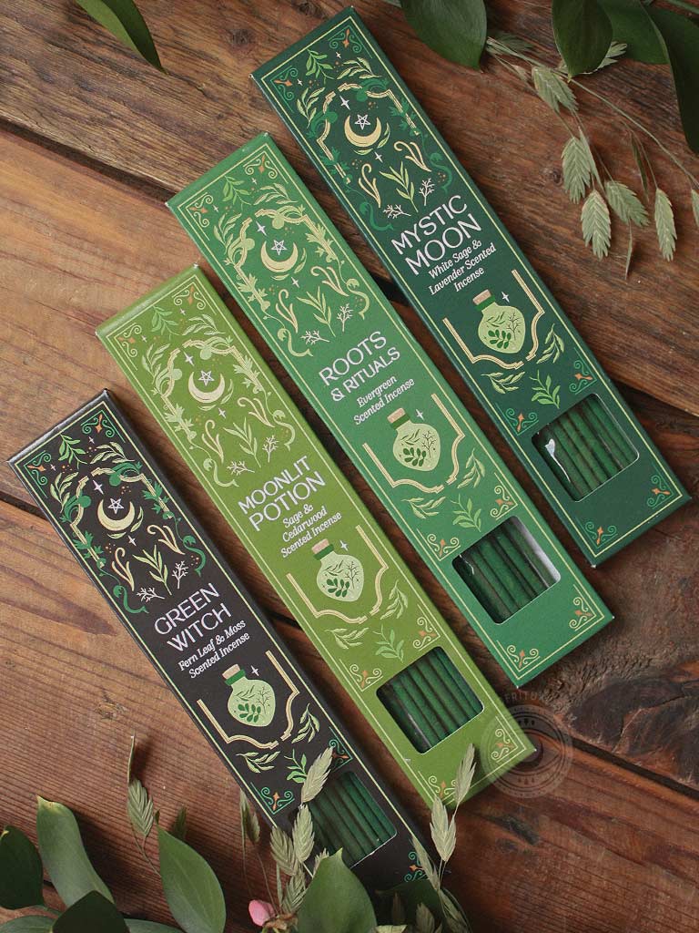 Green Witch Incense Stick Gift Set