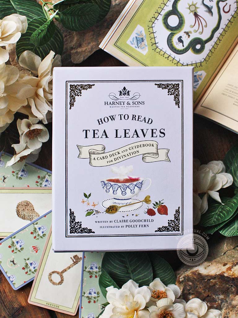 Harney & Sons How to Read Tea Leaves - A Card Deck and Guidebook for Divination