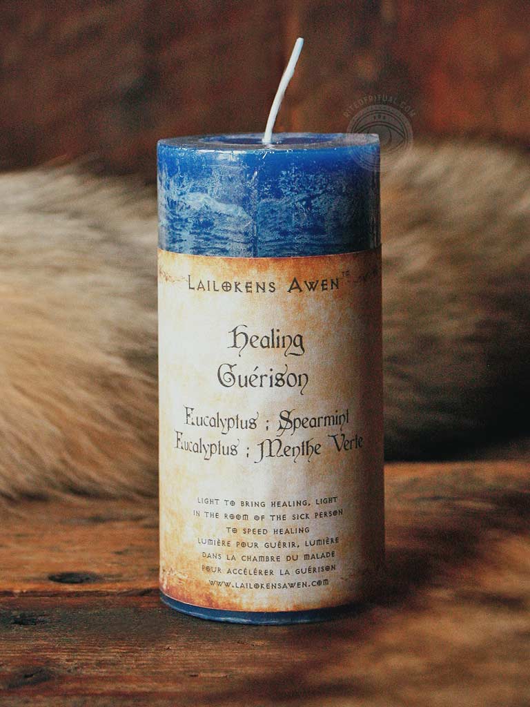 Healing Pillar Spell Candle