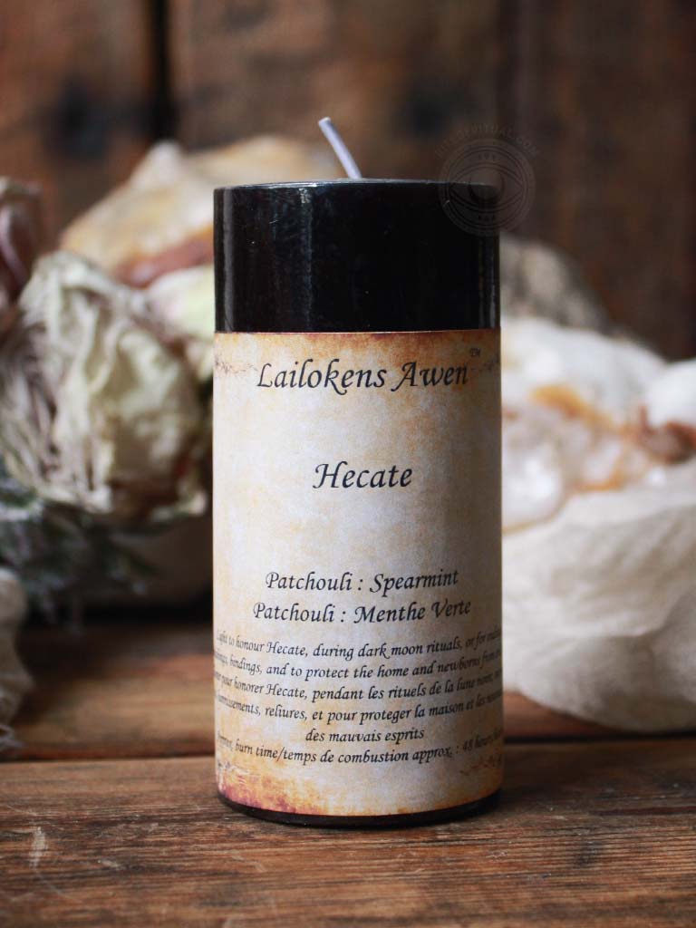 Hecate Pillar Spell Candle