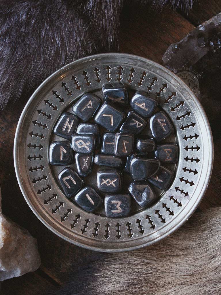 Hematite Rune Set