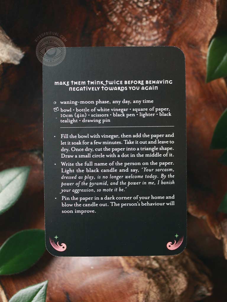 Karma's a Witch Oracle Deck