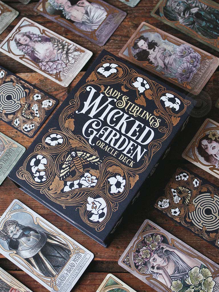 Lady Stirling's Wicked Garden Oracle Deck