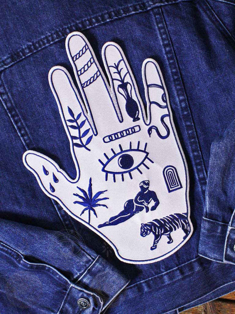 Large Hand Back Patch
