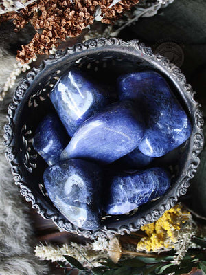 Tumbled Sodalite