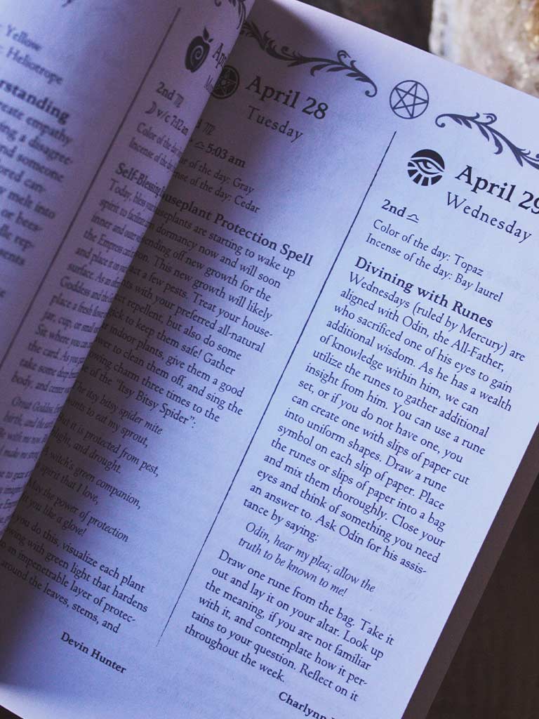 Llewellyn's 2026 Witches' Spell-A-Day Almanac