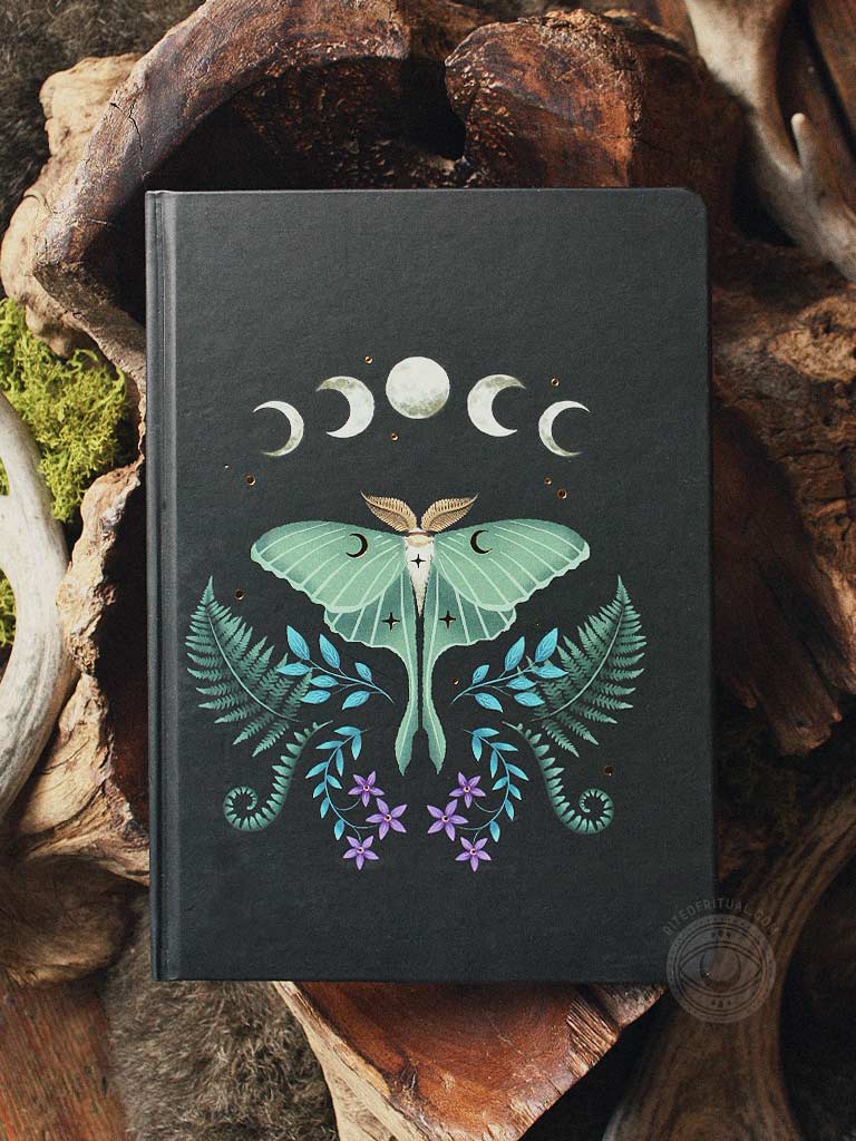 Luna Moth Notebook