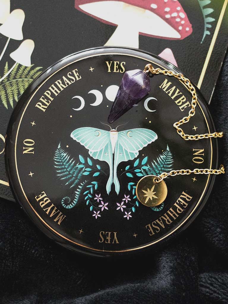 Luna Moth Pedulum Divination Kit