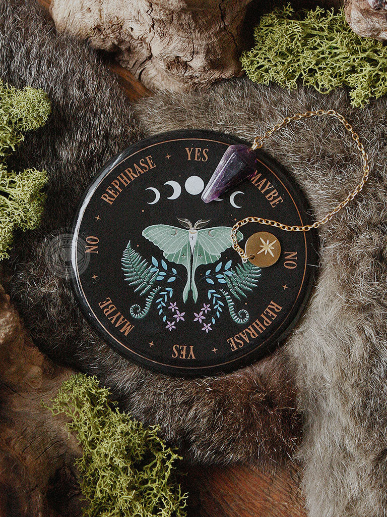 Luna Moth Pedulum Divination Kit