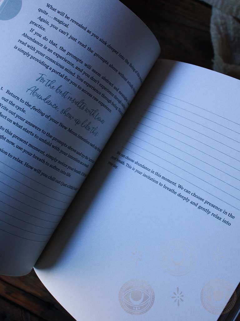 Lunar Abundance Reflective Journal