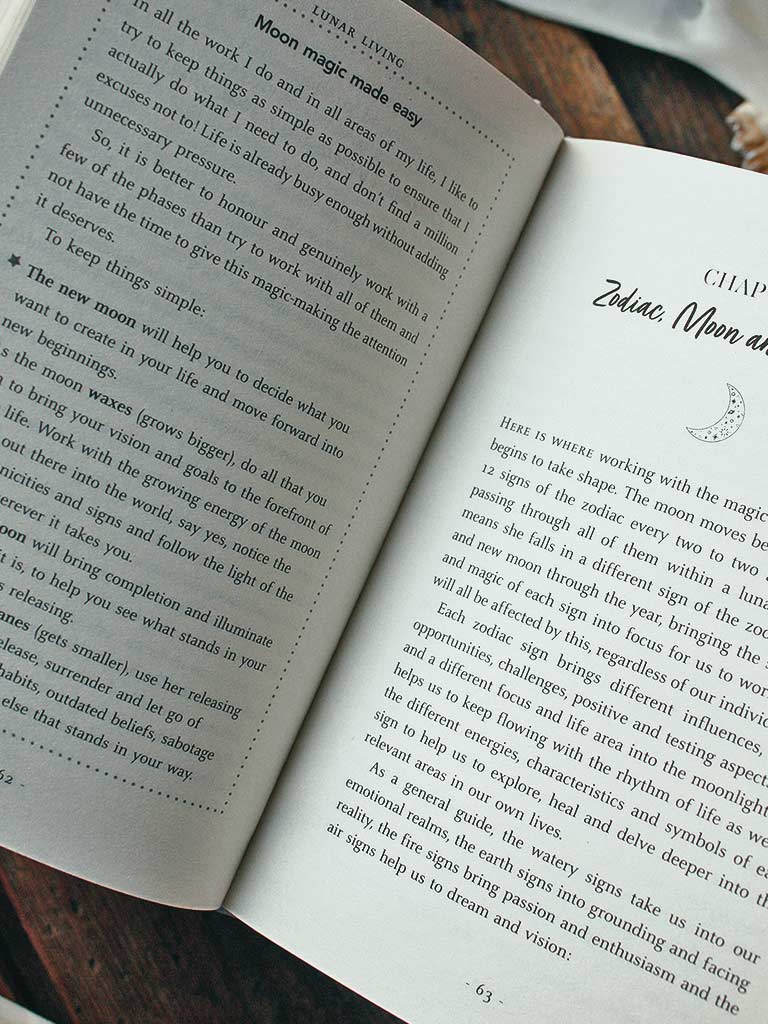 Lunar Living - Working With the Magic of the Moon Cycles