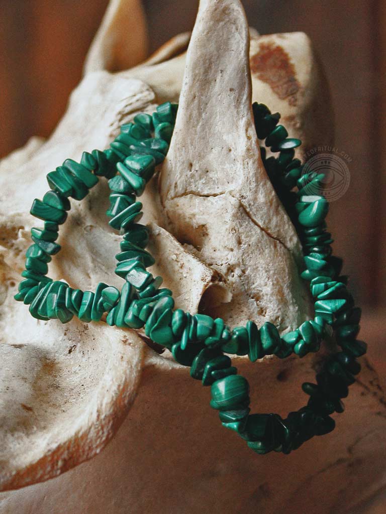 Malachite Crystal Bracelet