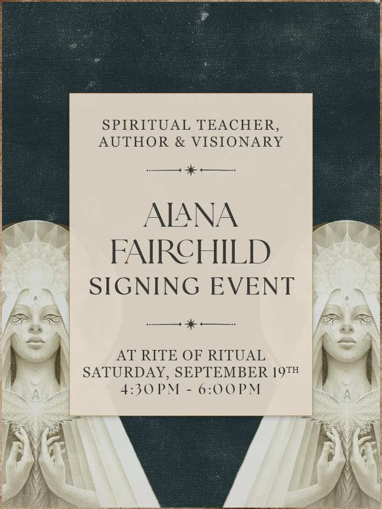 Meet Alana Fairchild at Rite of Ritual