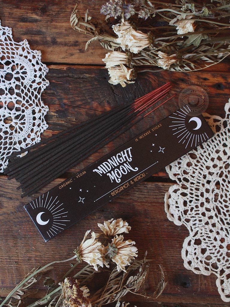 Midnight Moon Bergamot & Neroli Incense Sticks