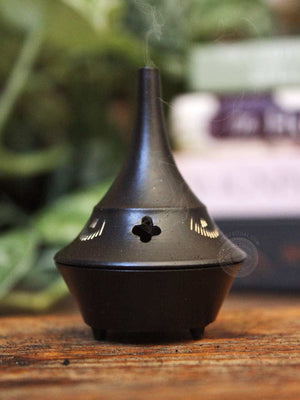 Mini Black Brass Incense Burners