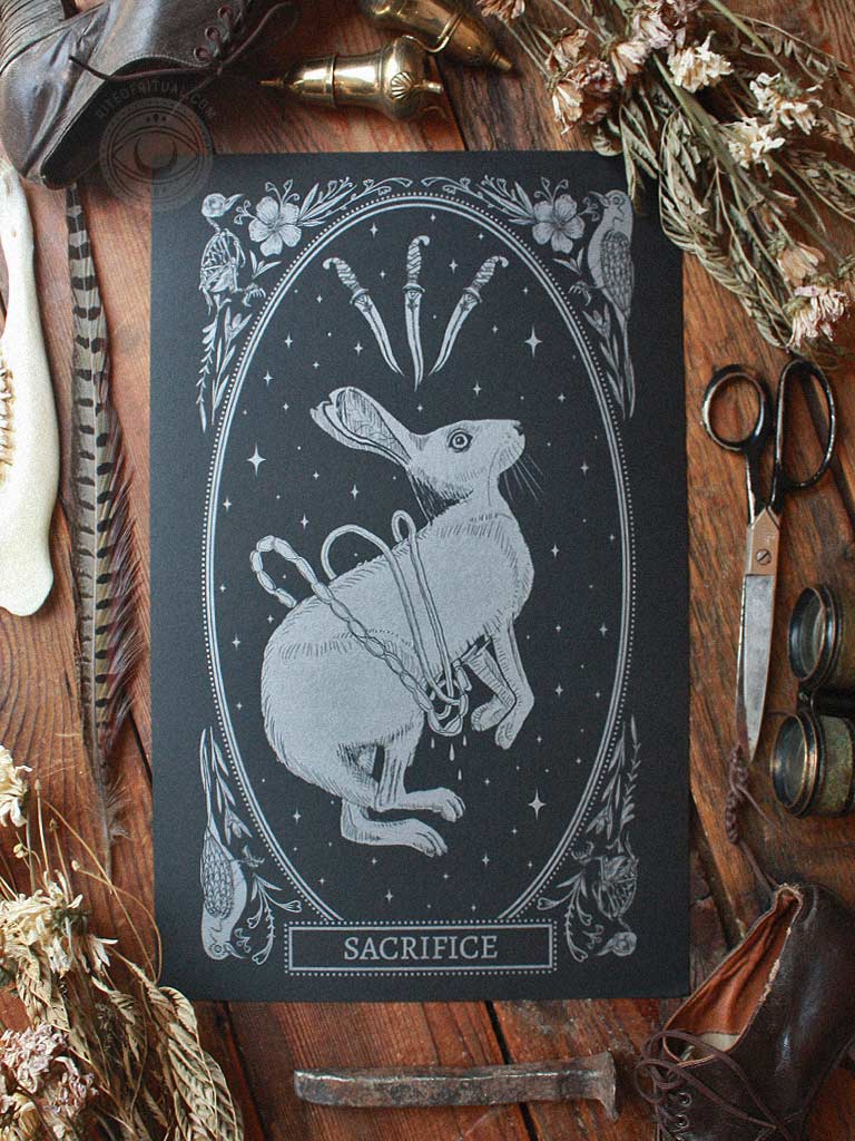 Mirror Oracle Print - Sacrifice