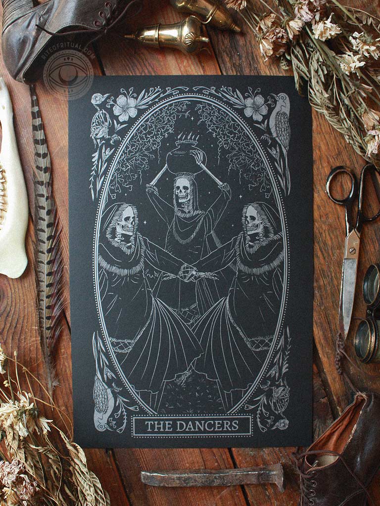 Mirror Oracle Print - The Dancers
