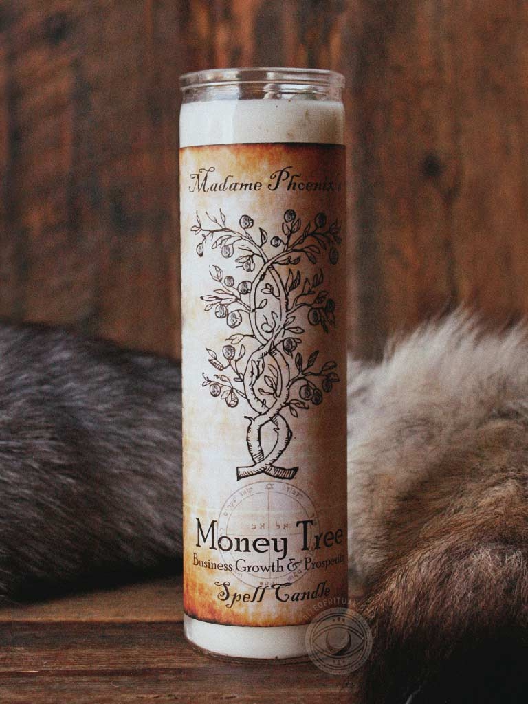 Money Tree 7 Day Candle