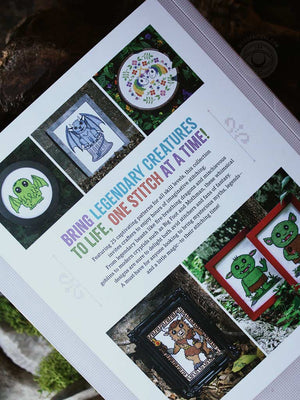 Monsters and Mayhem in Cross-Stitch