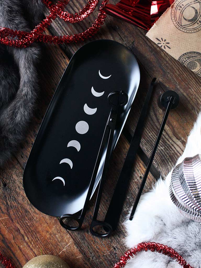 Moon Phase Candle Accessories Set