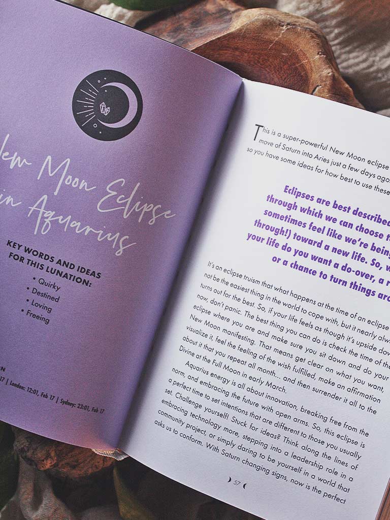 Moonology Diary 2026 - Harness the Magic of the Moon to Manifest Your Best Life