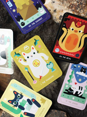 Mystic Cats Tarot - A 78-card Deck and Guidebook