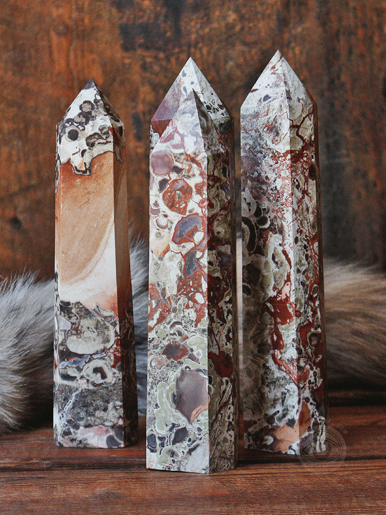 Orbicular Agate Towers