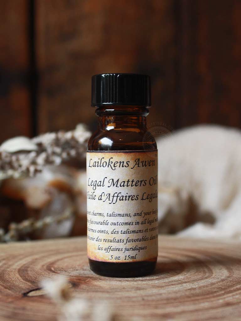 Organic Anointing Oil - Legal Matters