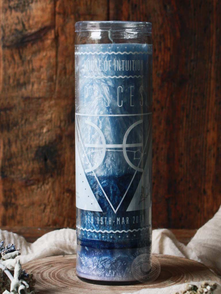 Pisces Zodiac Candle - House of Intuition