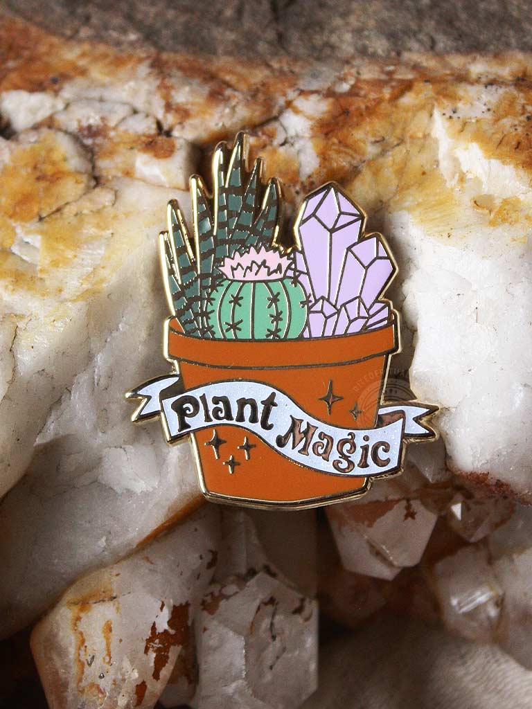 Plant Magic Enamel Pin