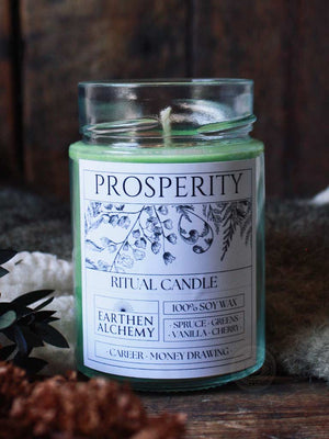Prosperity Soy Ritual Candle