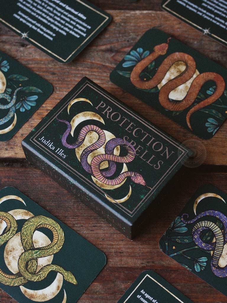 Protection Spells - 36 Cards for Magical Self-Defense