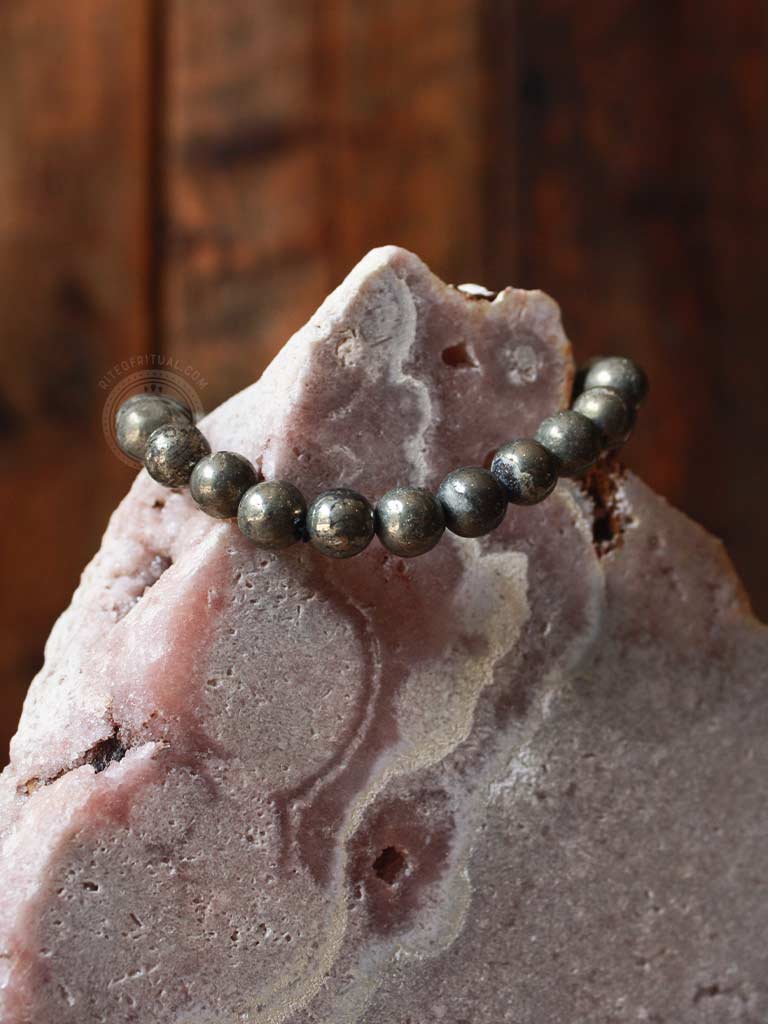 Pyrite Crystal Bracelet