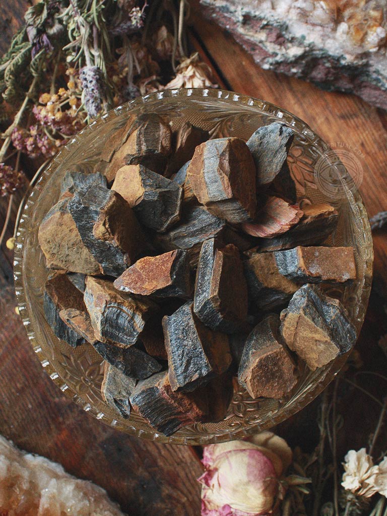 Raw Blue Tiger's Eye Chunks