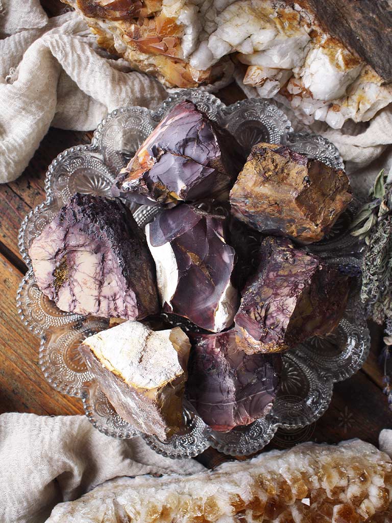 Raw Mookaite Chunks