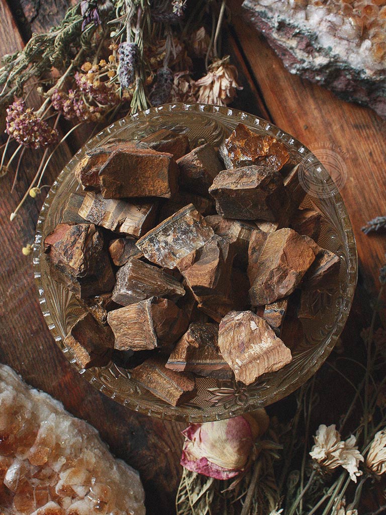 Raw Yellow Tiger's Eye Chunks