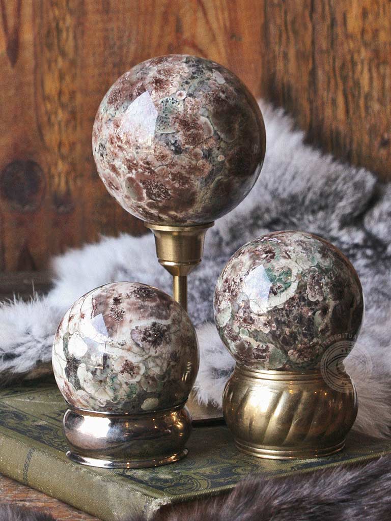 Sakura Jasper Spheres