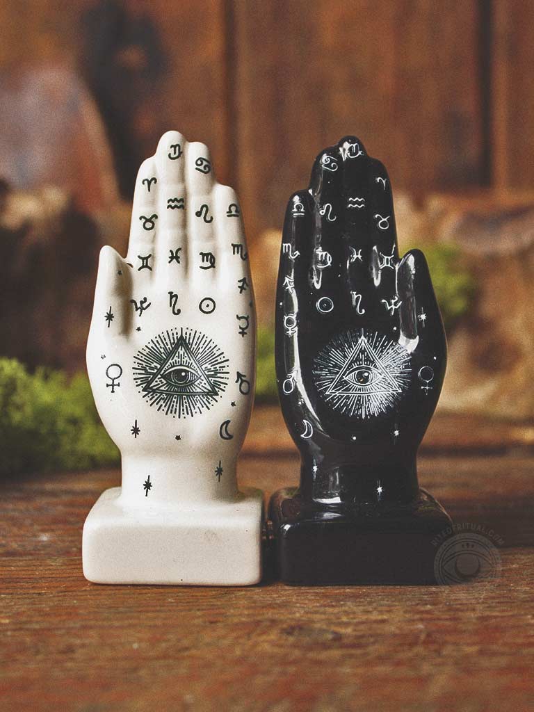 Salt and Pepper Fortune Teller Palms