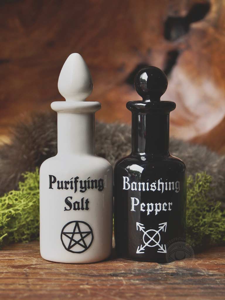 Salt and Pepper Potion Bottles