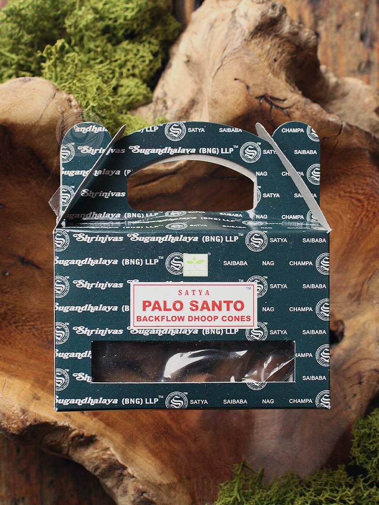 Satya Palo Santo Back Flow Incense Cones