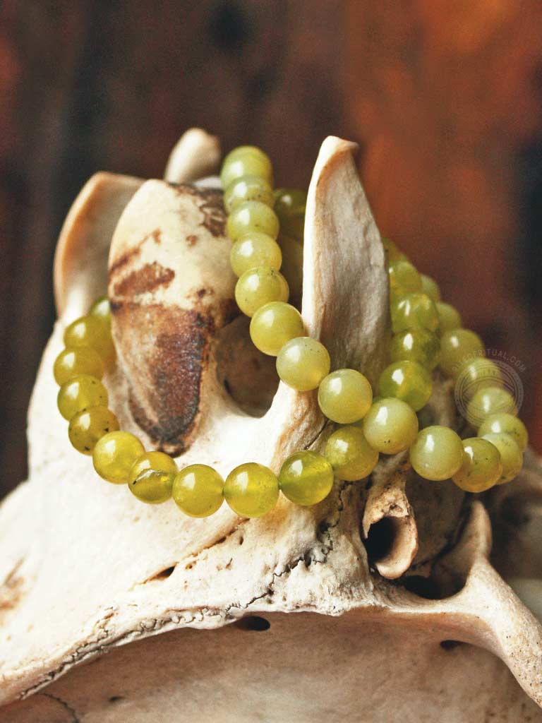 Serpentine Crystal Bracelet