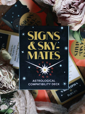 Signs + Skymates Astrological Compatibility Deck