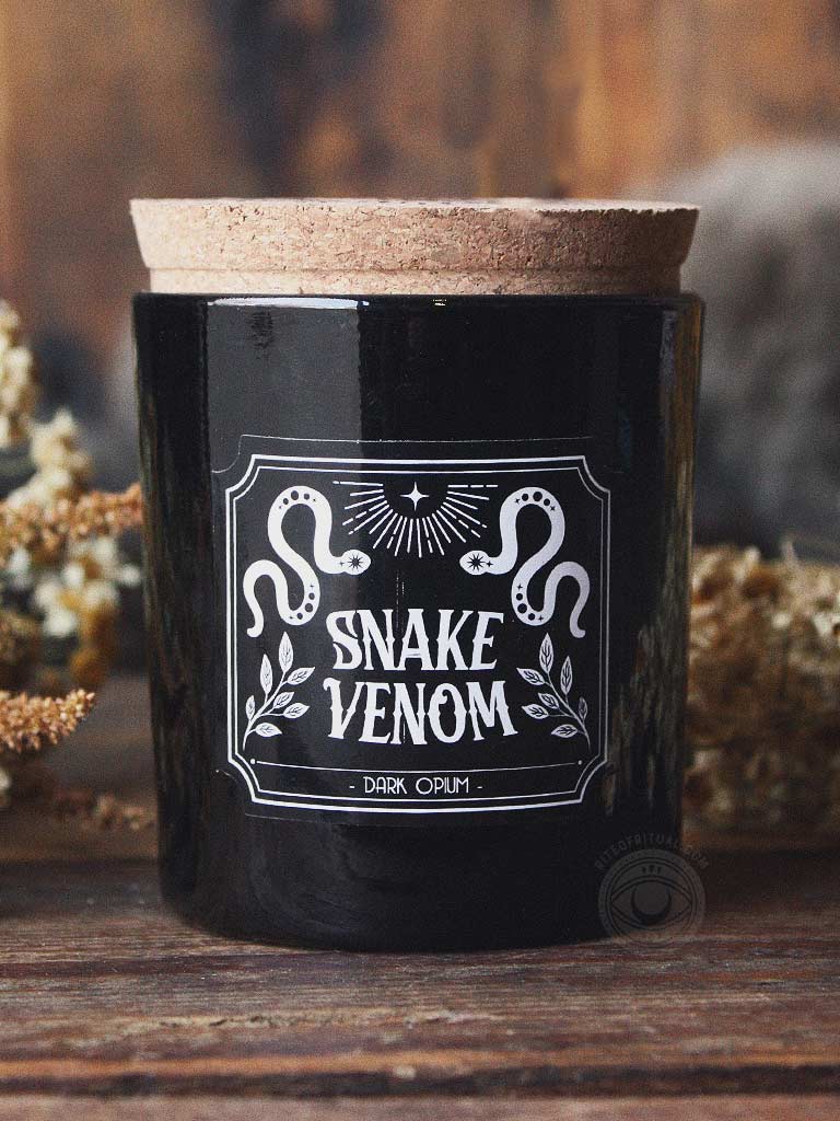 Snake Venom Dark Opium Candle
