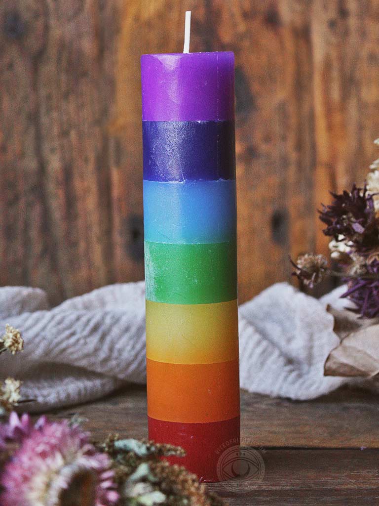 Spell Casting Pillar Candle - 7 Color