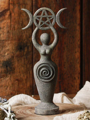 Spiral Goddess Statue